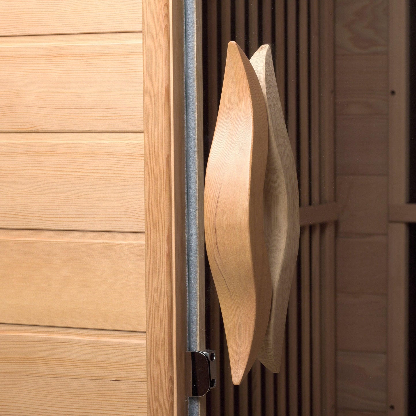 2-Person Canadian Hemlock Carbon Infrared Sauna