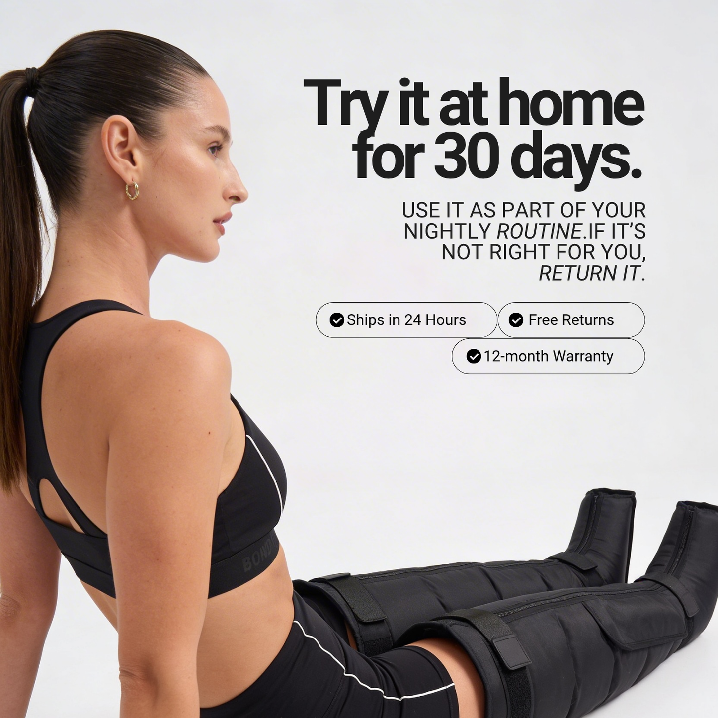 RecoveryFlow Wireless Air Compression Boots