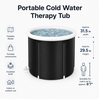 Portable Cold Water Therapy Tub