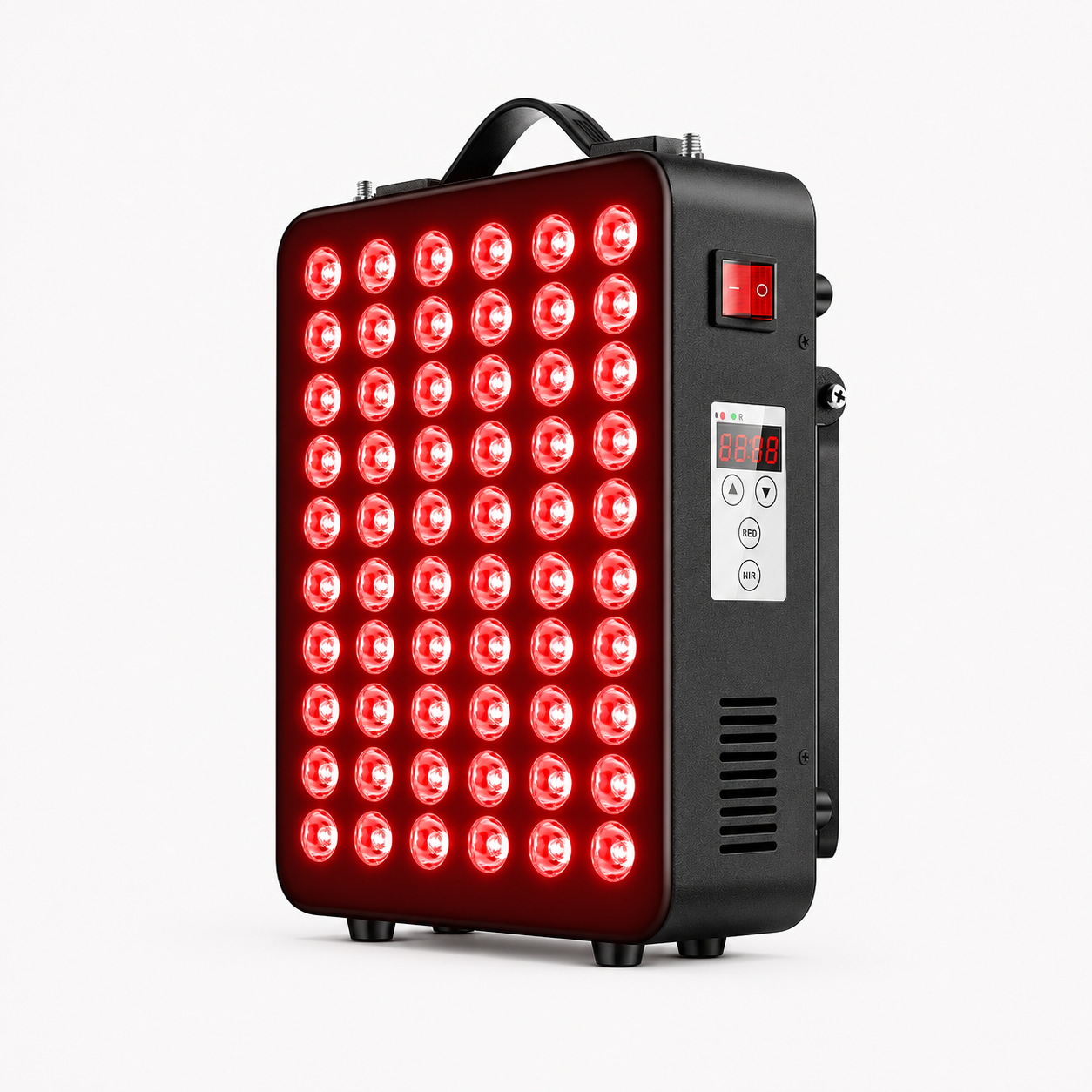 300W Red & Near-Infrared Light Panel with Timer and Hanging Kit