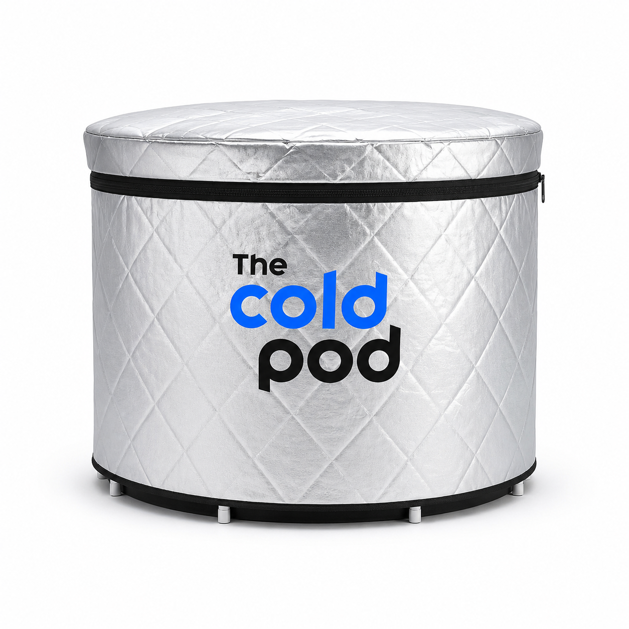 Insulated Reflective Cover for Round Ice Bath Tubs
