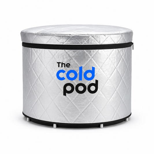 Insulated Reflective Cover for Round Ice Bath Tubs