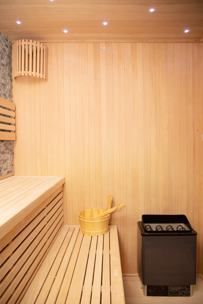 1–2 Person Full-Body Infrared Sauna with Red Light Therapy