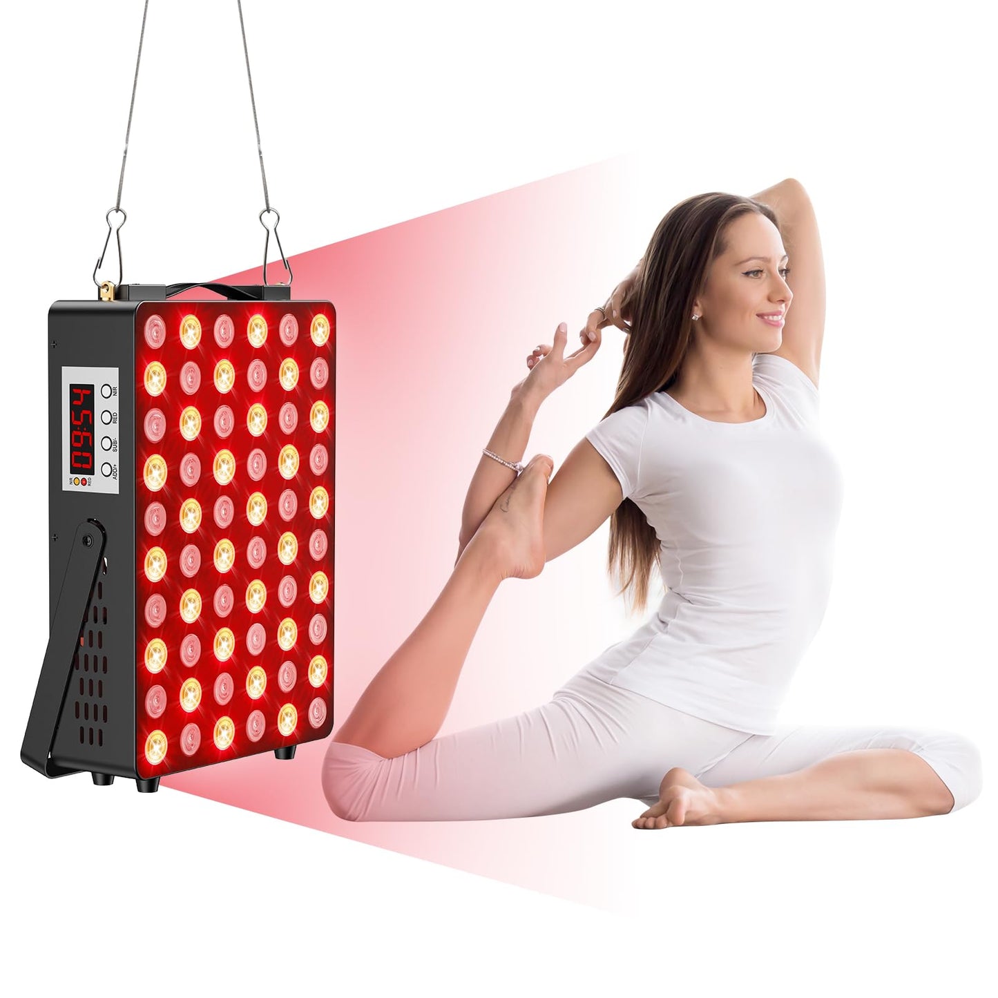 300W Red & Near-Infrared Light Panel with 3 Modes
