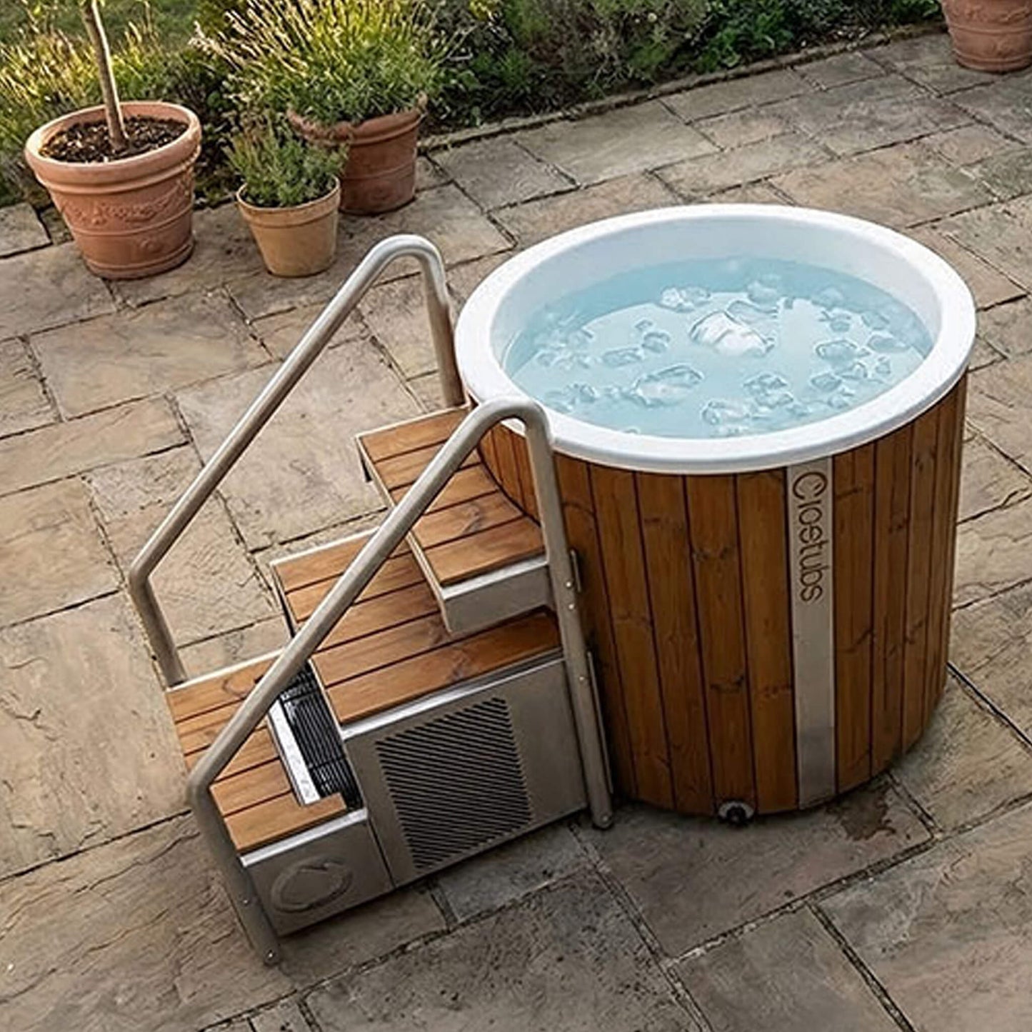 IceBarrel XL Thermowood Cold & Warm Plunge Tub