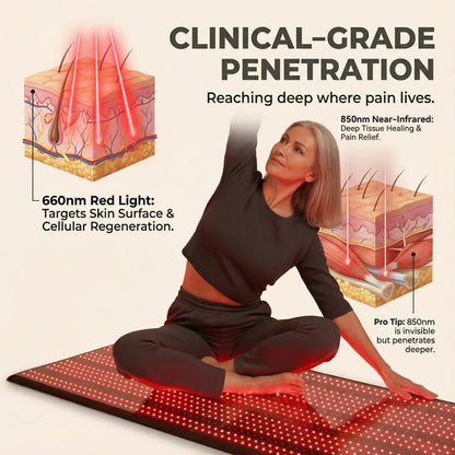 Full-Body Red Light Therapy Mat