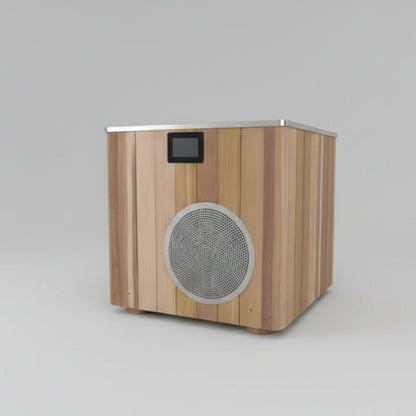 Wood & Stainless Steel Plunge Pool with Chiller/Heater