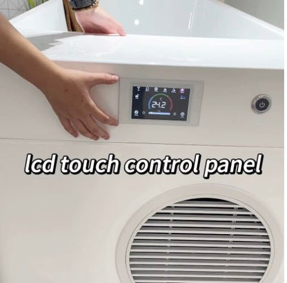 Wood & Stainless Steel Plunge Pool with Chiller/Heater